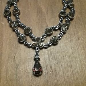 BOGO.Brown glass necklace